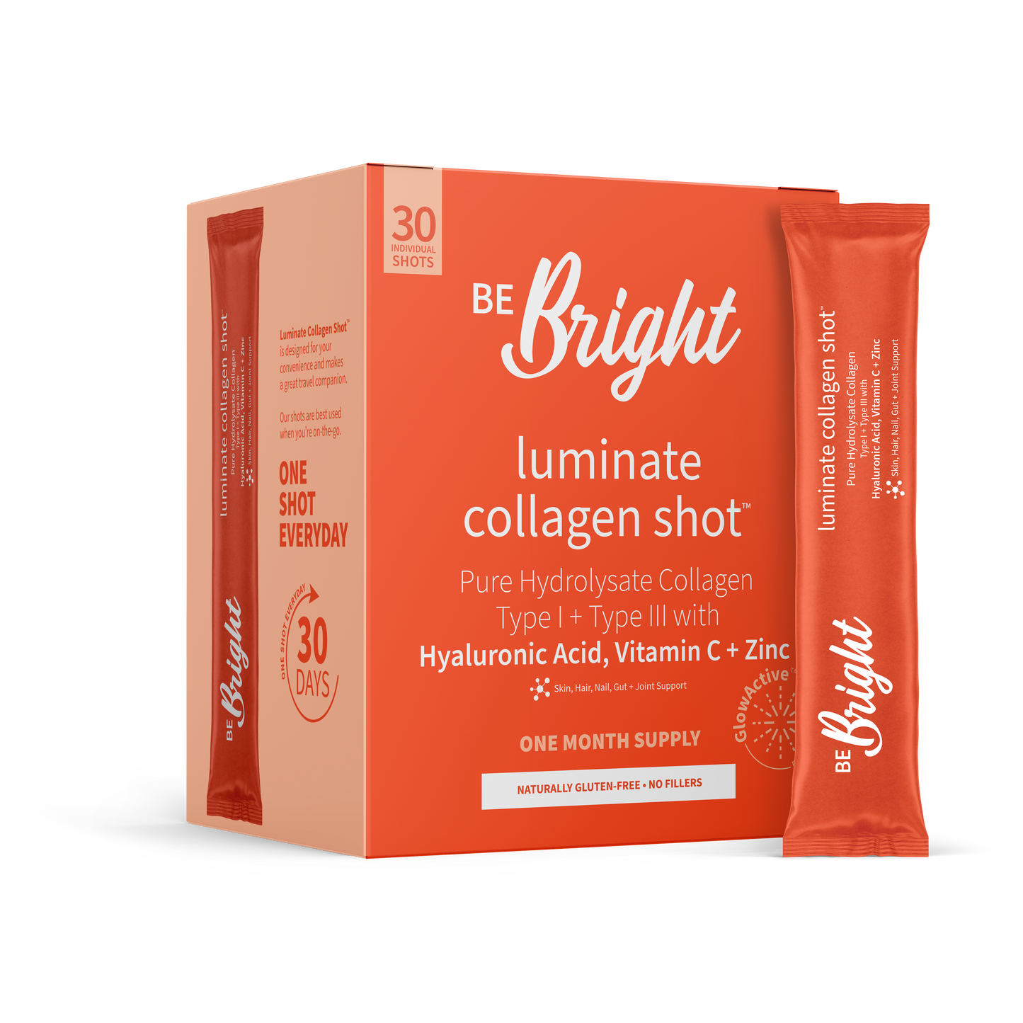 Luminate Shot Box 10g x 30 Be Bright