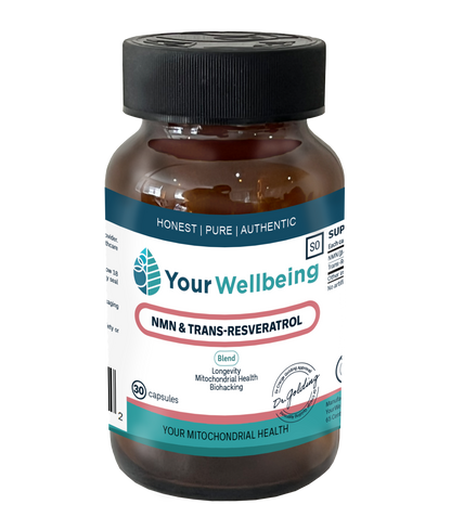 NMN & Trans-Resveratrol 60's Your Wellbeing