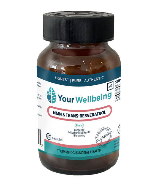 NMN & Trans-Resveratrol 60's Your Wellbeing