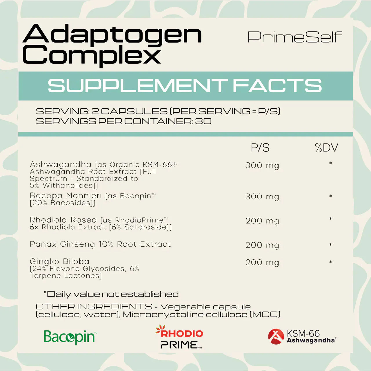 Adaptogen Complex PrimeSelf