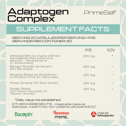 Adaptogen Complex PrimeSelf