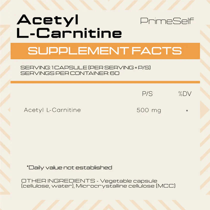 Acetyl-L Carnitine PrimeSelf