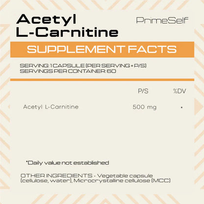 Acetyl-L Carnitine PrimeSelf