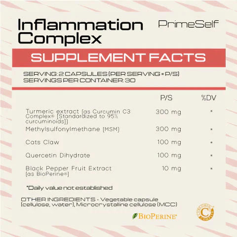 Inflammation Complex PrimeSelf