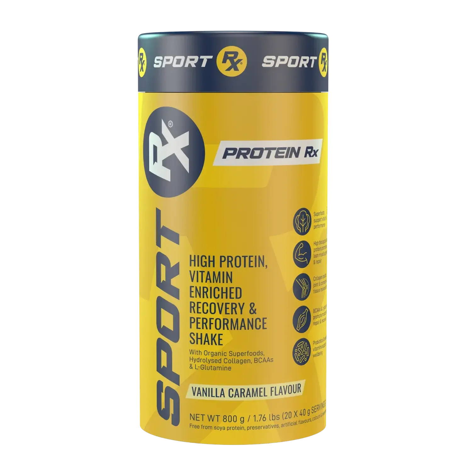 Protein RX - Vanilla Caramel 800g Sport Rx